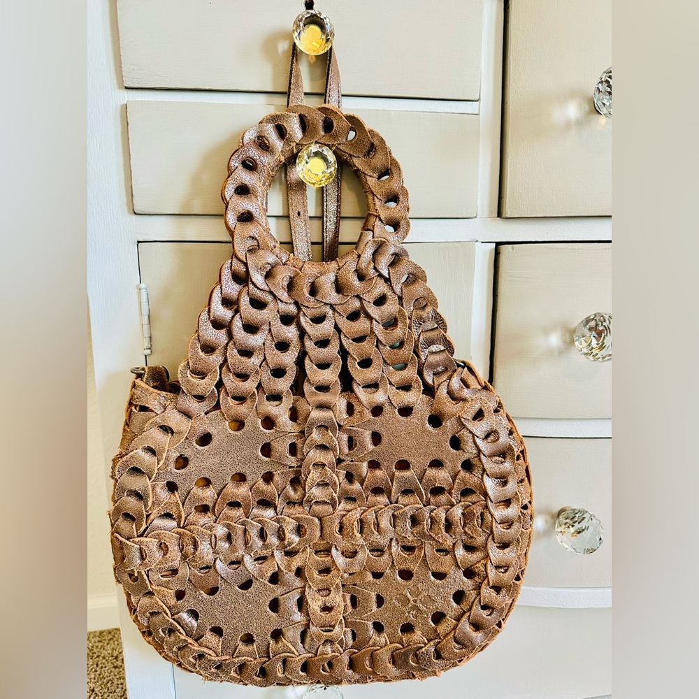 Patricia Nash TICCI Leather Hand Bag Purse